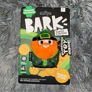 Bark Super Chewer Dog Toys NEW Barney Stone Dog Toy